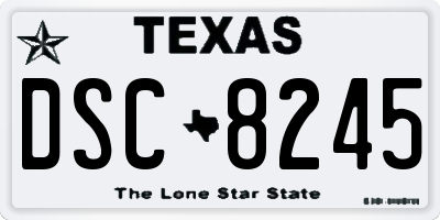 TX license plate DSC8245