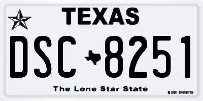 TX license plate DSC8251