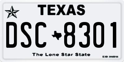TX license plate DSC8301