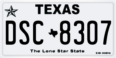 TX license plate DSC8307