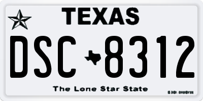TX license plate DSC8312