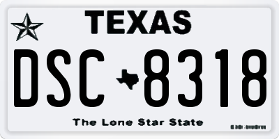 TX license plate DSC8318