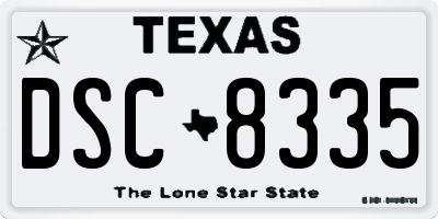 TX license plate DSC8335