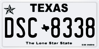 TX license plate DSC8338