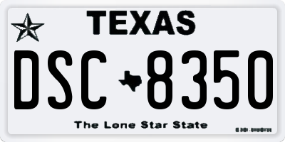 TX license plate DSC8350