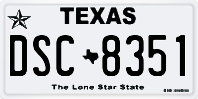 TX license plate DSC8351