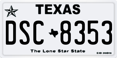 TX license plate DSC8353