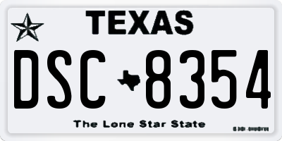 TX license plate DSC8354