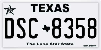 TX license plate DSC8358