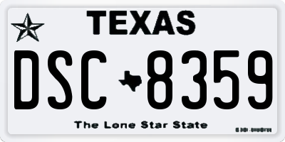 TX license plate DSC8359
