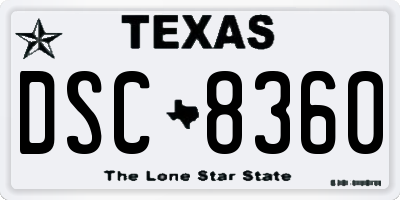 TX license plate DSC8360