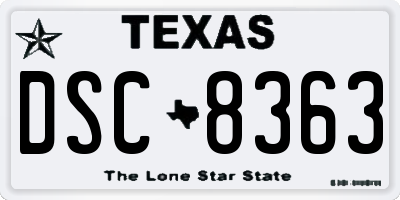 TX license plate DSC8363