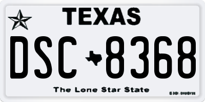 TX license plate DSC8368