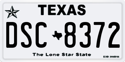 TX license plate DSC8372