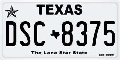 TX license plate DSC8375