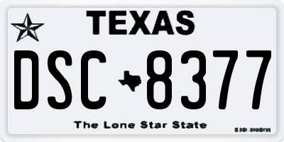 TX license plate DSC8377