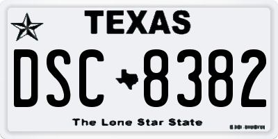 TX license plate DSC8382