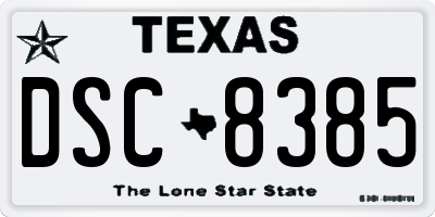 TX license plate DSC8385