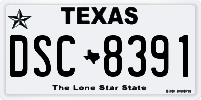 TX license plate DSC8391