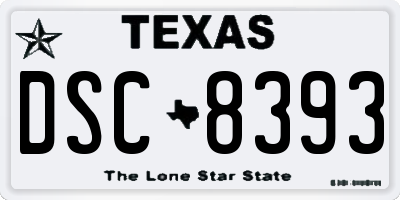 TX license plate DSC8393