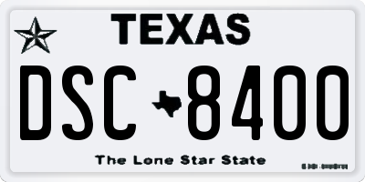 TX license plate DSC8400