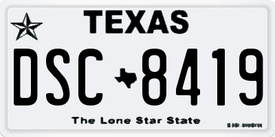 TX license plate DSC8419