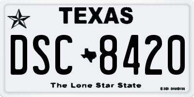 TX license plate DSC8420