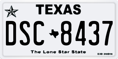 TX license plate DSC8437
