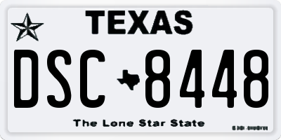 TX license plate DSC8448