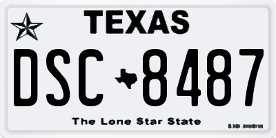 TX license plate DSC8487