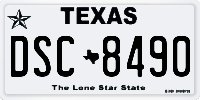 TX license plate DSC8490
