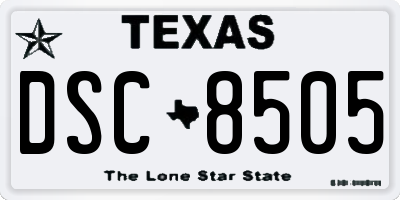 TX license plate DSC8505