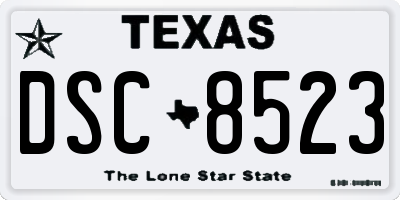 TX license plate DSC8523