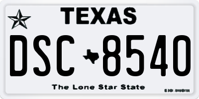 TX license plate DSC8540