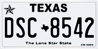 TX license plate DSC8542