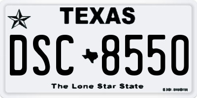 TX license plate DSC8550