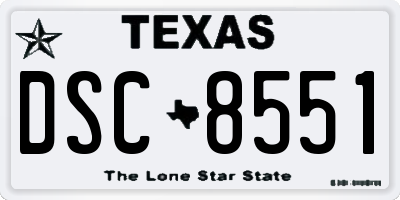 TX license plate DSC8551