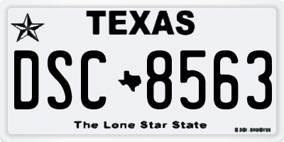 TX license plate DSC8563