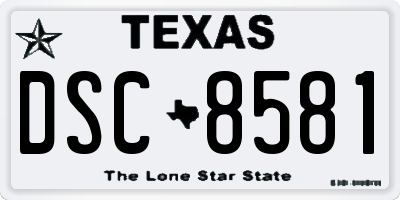 TX license plate DSC8581