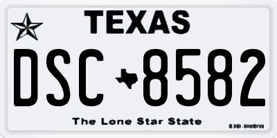 TX license plate DSC8582