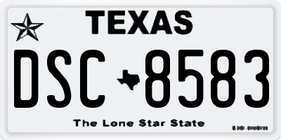 TX license plate DSC8583