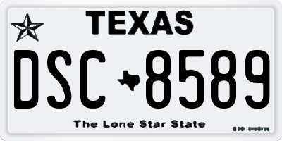 TX license plate DSC8589