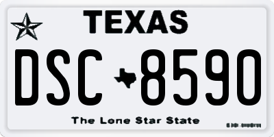 TX license plate DSC8590