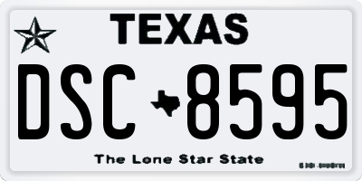 TX license plate DSC8595