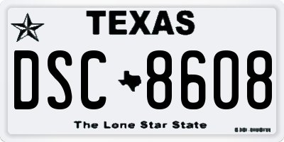 TX license plate DSC8608