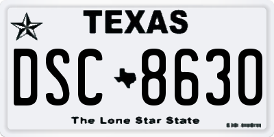 TX license plate DSC8630