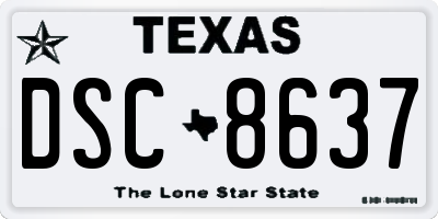 TX license plate DSC8637