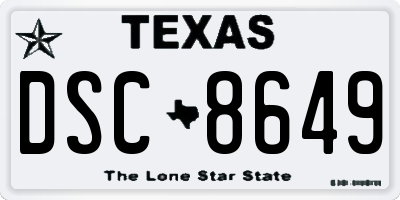 TX license plate DSC8649