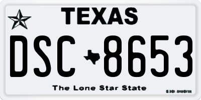 TX license plate DSC8653