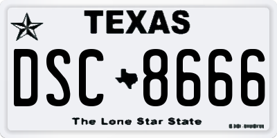 TX license plate DSC8666